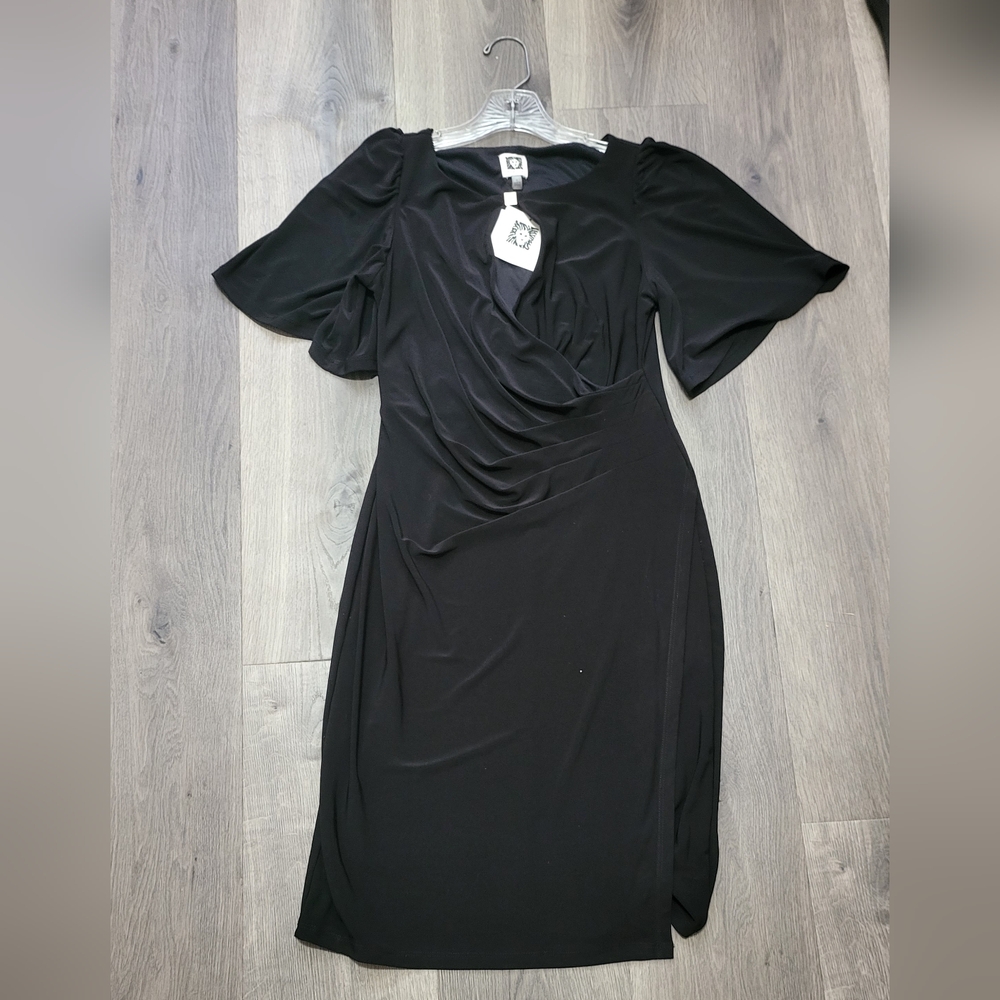 Anne Klein Black Flowy Dress